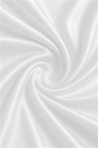 Lüks Saten Beyaz Güneşlik Perde