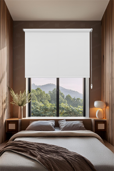 Mat Polyester Beyaz Stor Perde