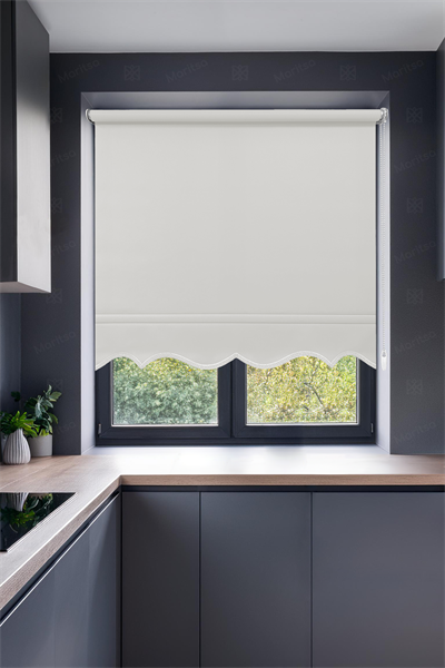 Mat Polyester Ekru Stor Perde