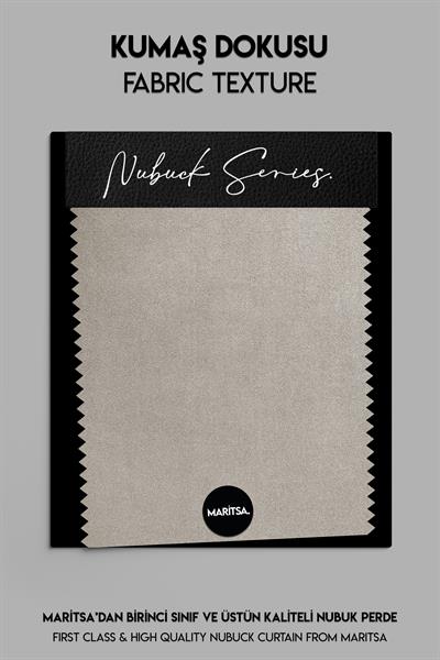 Nubuk Serisi Taş Fon Perde