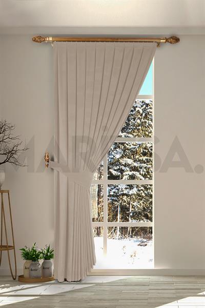 Nubuk Serisi Taş Fon Perde