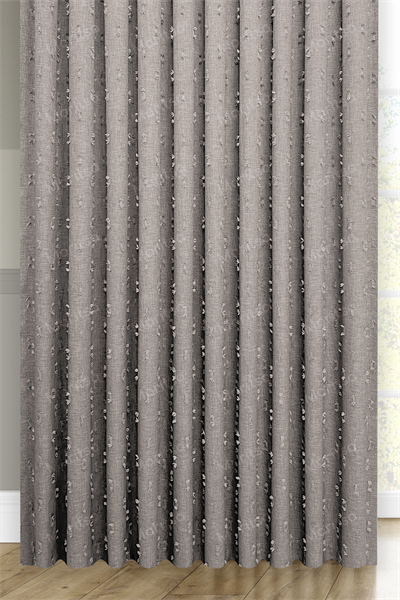 Soft Keten Serisi Helia Desen Vizon Fon Perde