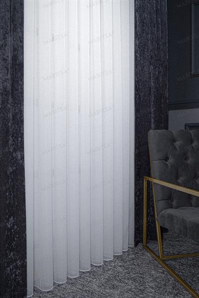 Sofya Serisi Arya Desen Ekru Tül Perde