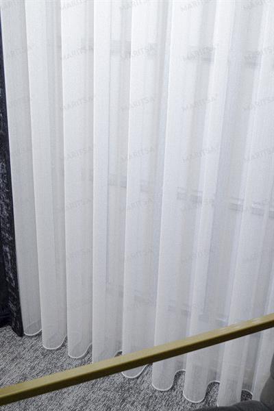 Sofya Serisi Arya Desen Ekru Tül Perde