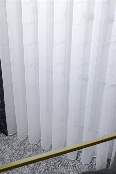 Sofya Serisi Fulya Desen Ekru Tül Perde