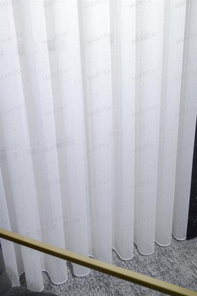 Sofya Serisi Zerrin Desen Ekru Tül Perde