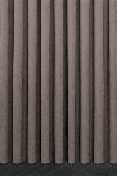 Velmatt Serisi Kadife Efektli Yüksek Gramajlı Vizon Fon Perde