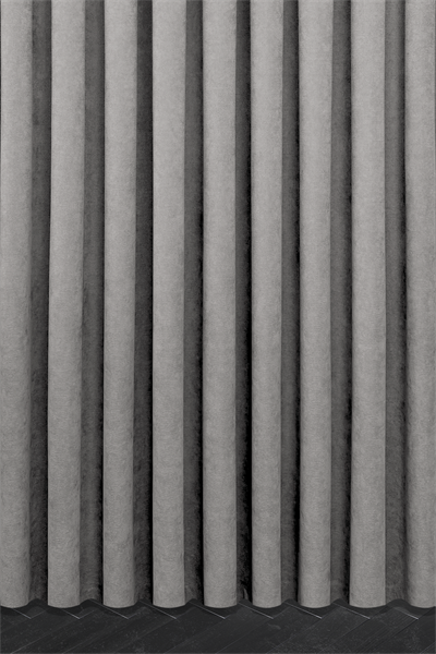 Velmatt Serisi Kadife Efektli Yüksek Gramajlı Toz Grisi Fon Perde