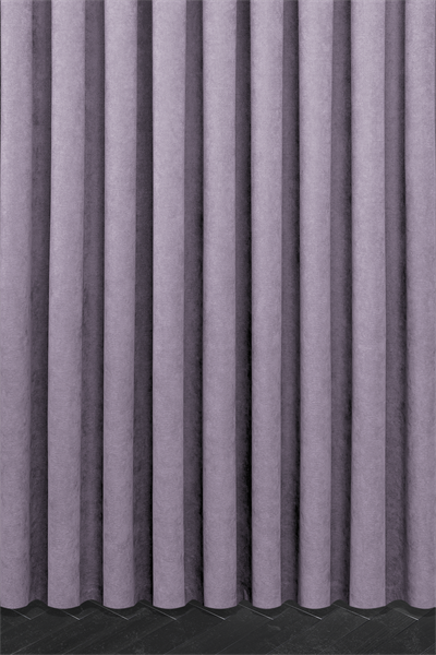 Velmatt Serisi Kadife Efektli Yüksek Gramajlı Lila Fon Perde