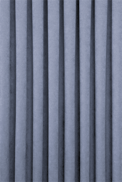 Velmatt Serisi Kadife Efektli Yüksek Gramajlı Mavi Fon Perde