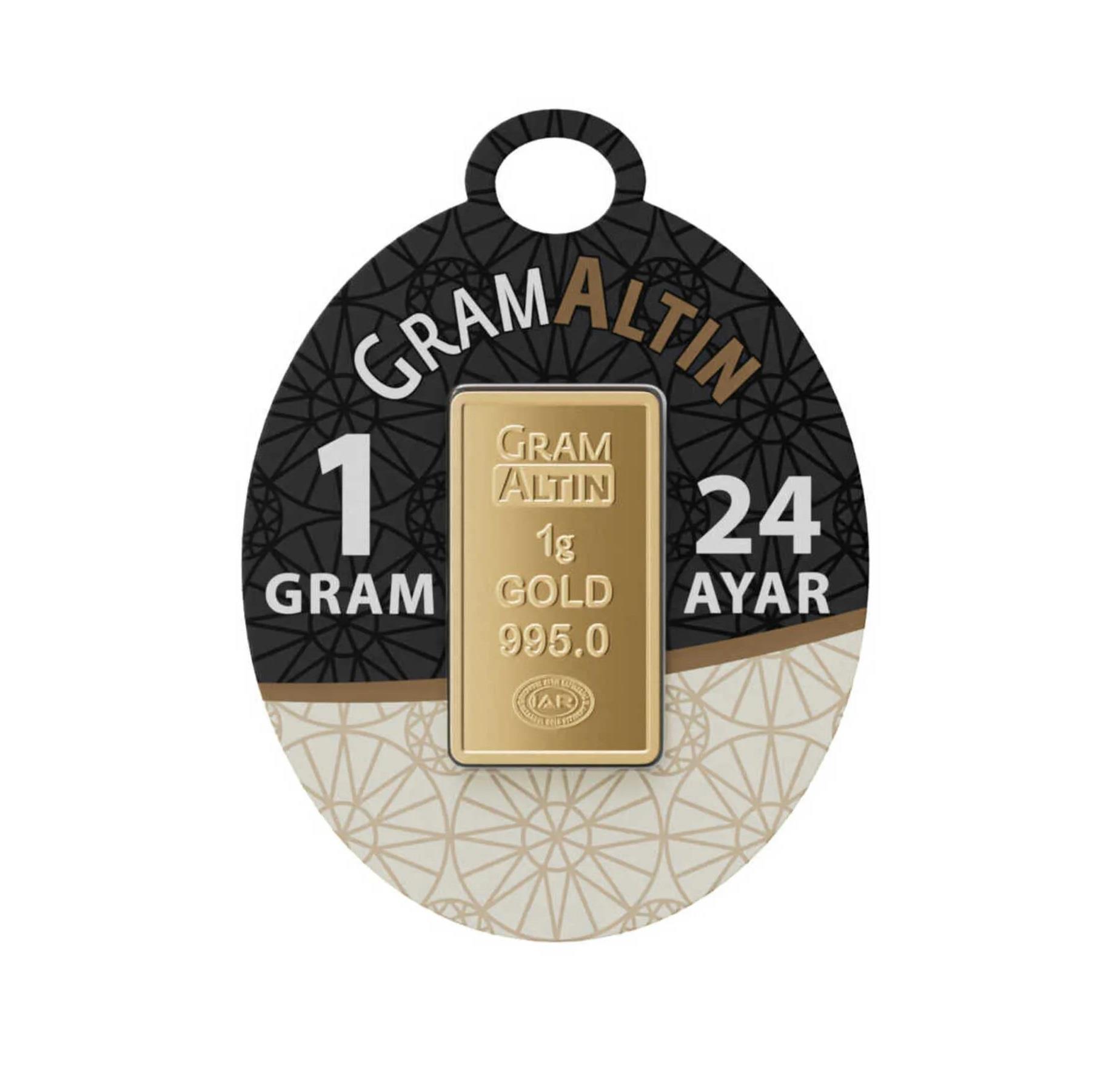 1 Gram 24 Ayar Külçe Gram Altın Ziynet Gold