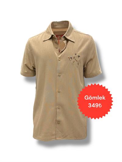 23y1980-j01 Rope Keten Gömlek