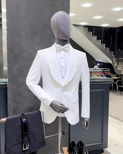 23Y5030-21 Şal Yaka Smokin