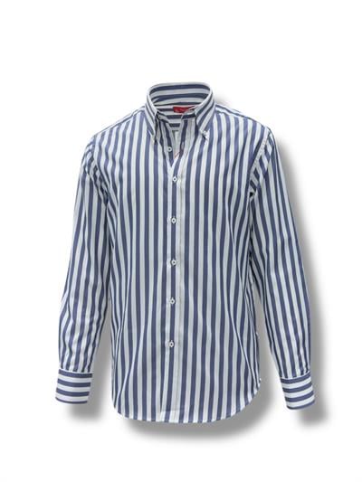 Geniş Çizgili Gömlek