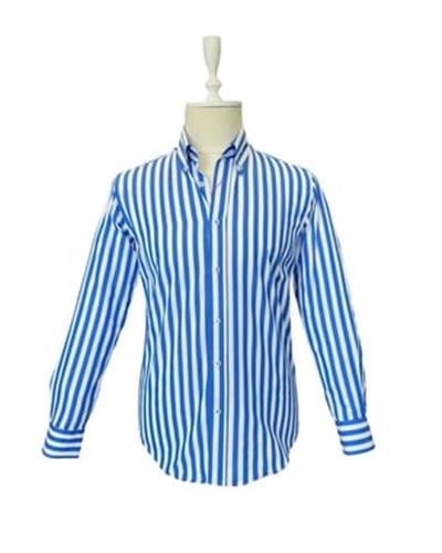 Geniş Çizgili Gömlek