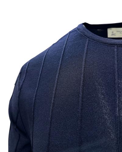 Gölge Çizgili Rayon Triko