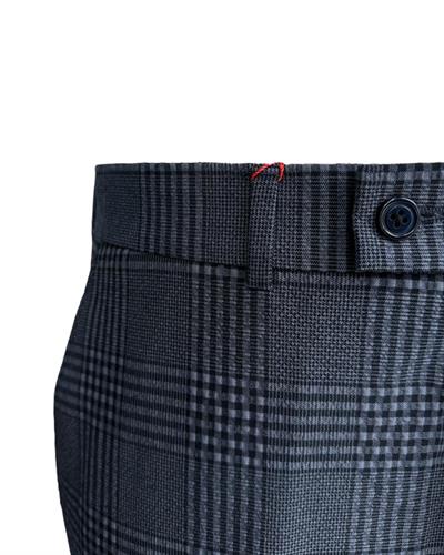 Kareli Gofre Pantolon