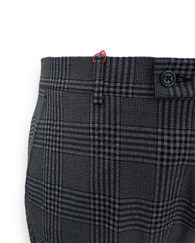 Kareli Gofre Pantolon