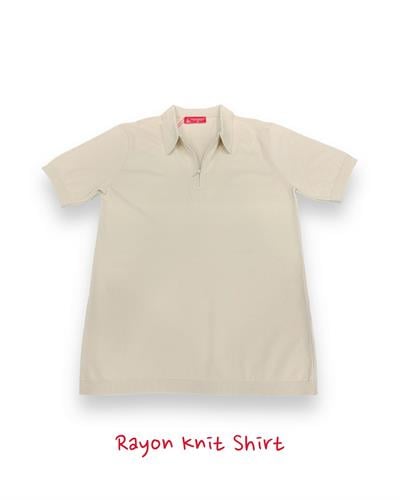 Rayon Yakalı T-shirt