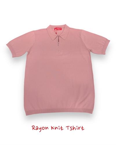 Rayon Yakalı T-shirt