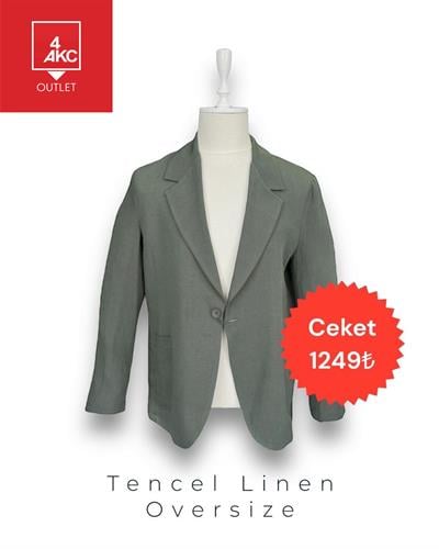 Tencel Oversize Ceket