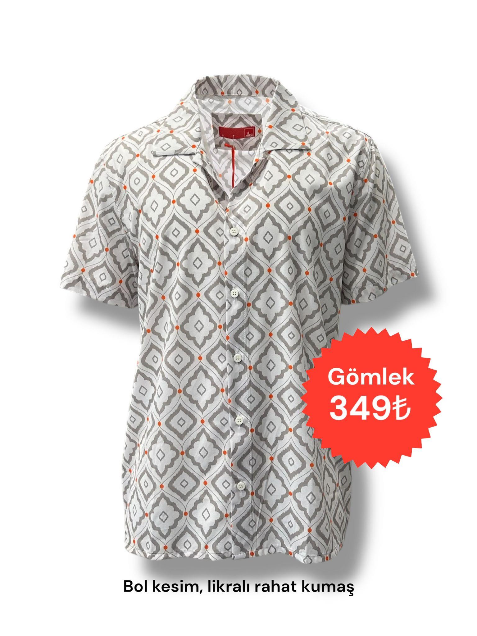 23y1990-e01 Geo Gömlek