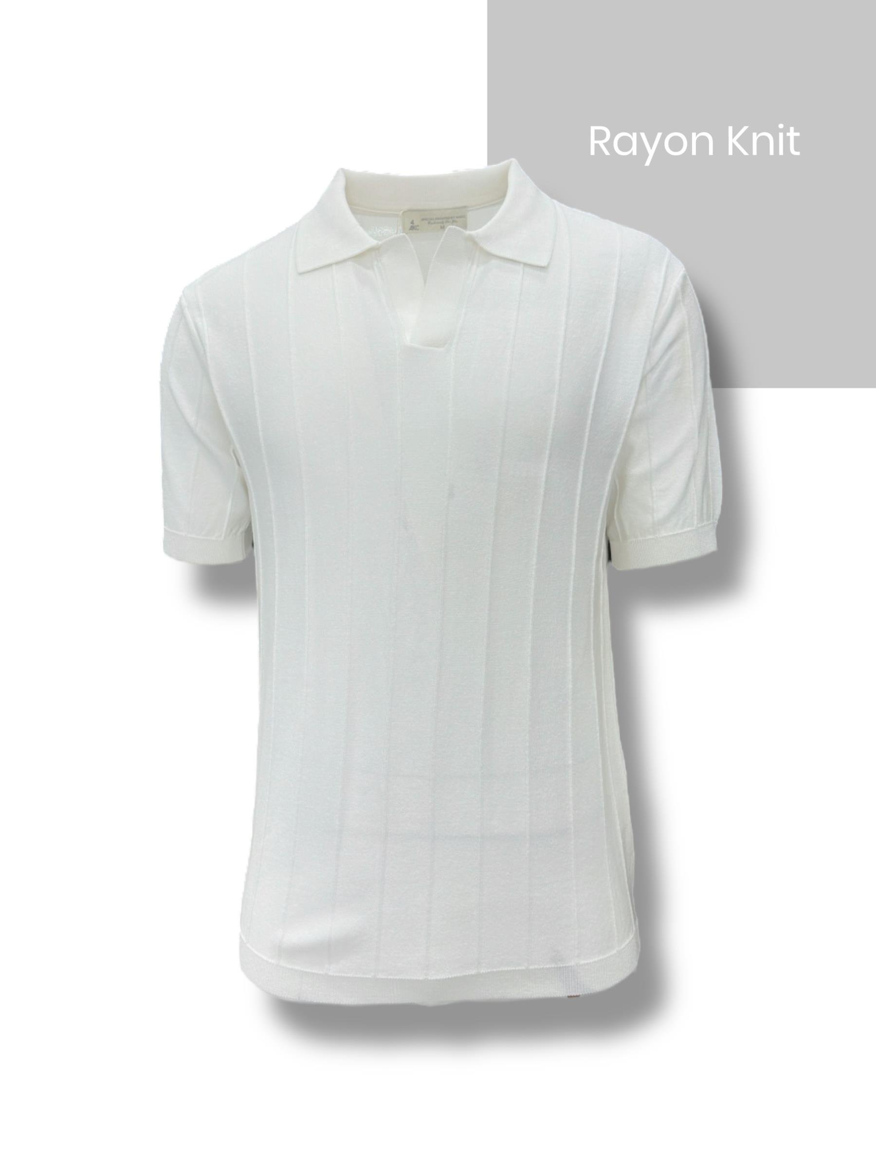 Çizgili Rayon T-shırt