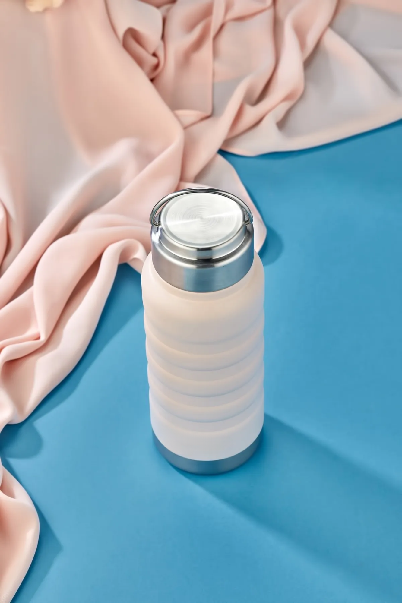 400 ml Pudra Paslanmaz Çelik Termos – Su, Meşrubat, Çay için | Kamp, Okul, Piknik, Servis & İkram