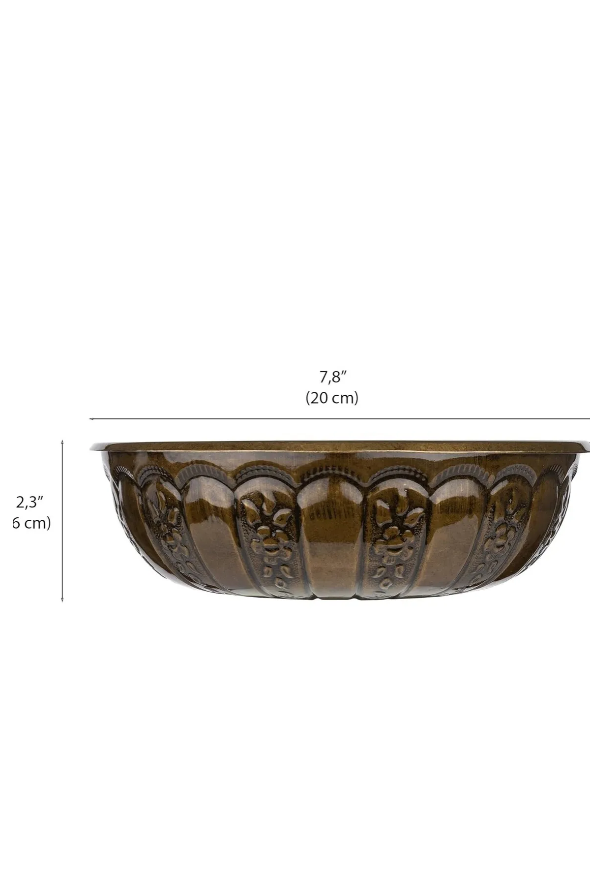 Antik sarı Osmanlı Desenli Metal Hamam Tası – Geleneksel Türk Banyo Kültürü