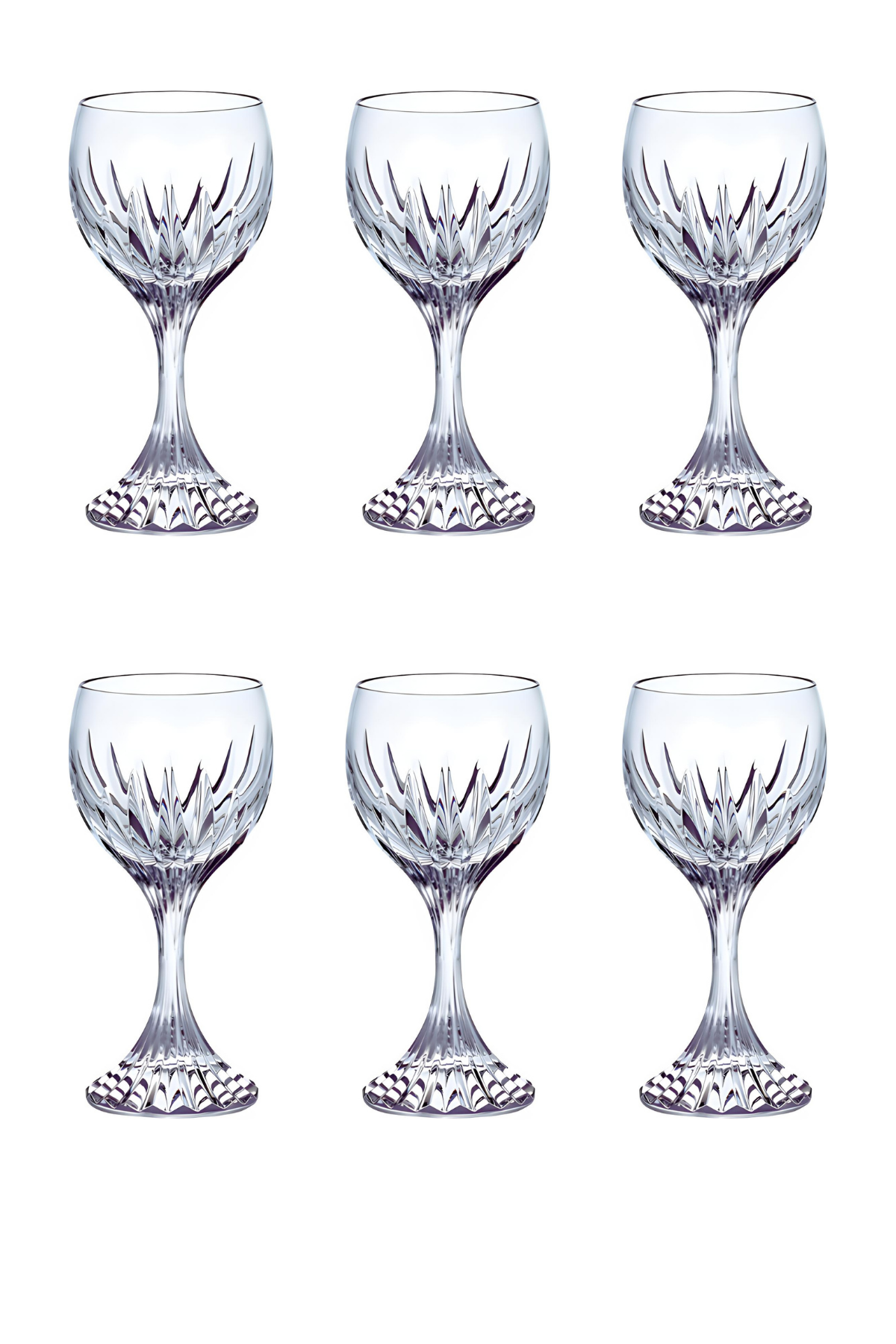 Yaren StyleAyaklı Kristal 6 Lı Kahve Yanı Su BardağıAyaklı Kristal 6 Lı Kahve Yanı Su Bardağı