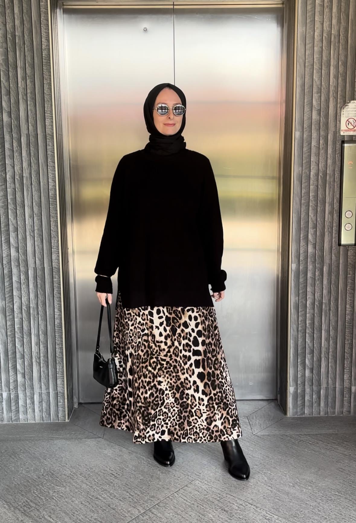 leopar penye etek 