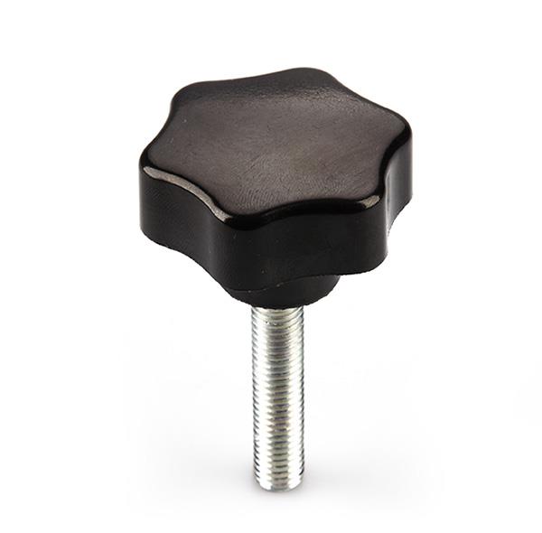 Bakalit Yıldız Civatalı M6x15 Çap: 20 mm