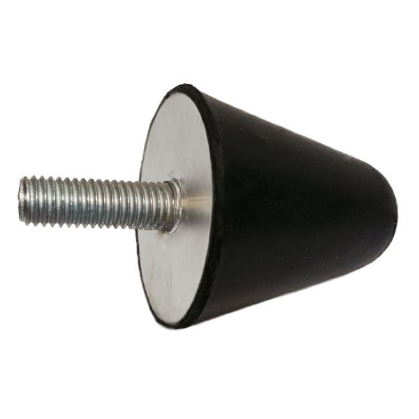 Kauçuk Armut Takoz M6 Çap 22 mm