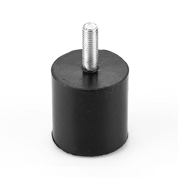Tek Taraf Civatalı Kauçuk Titreşim Takozu M12 60x40 mm
