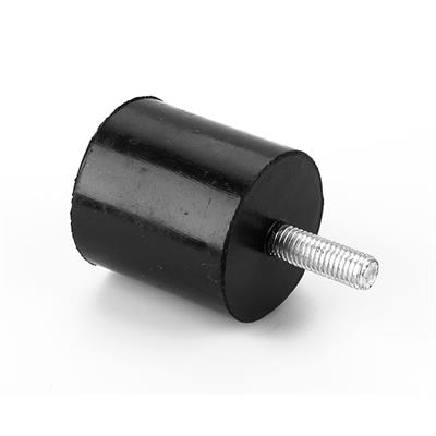 Tek Taraf Civatalı Kauçuk Titreşim Takozu M12 80x40 mm
