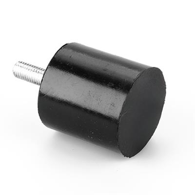 Tek Taraf Civatalı Kauçuk Titreşim Takozu M6 30x30 mm