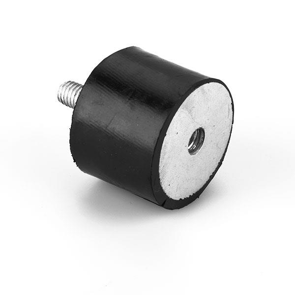 Civatalı Burçlu Pullu Kauçuk Titreşim Takozu M10 50x30 mm