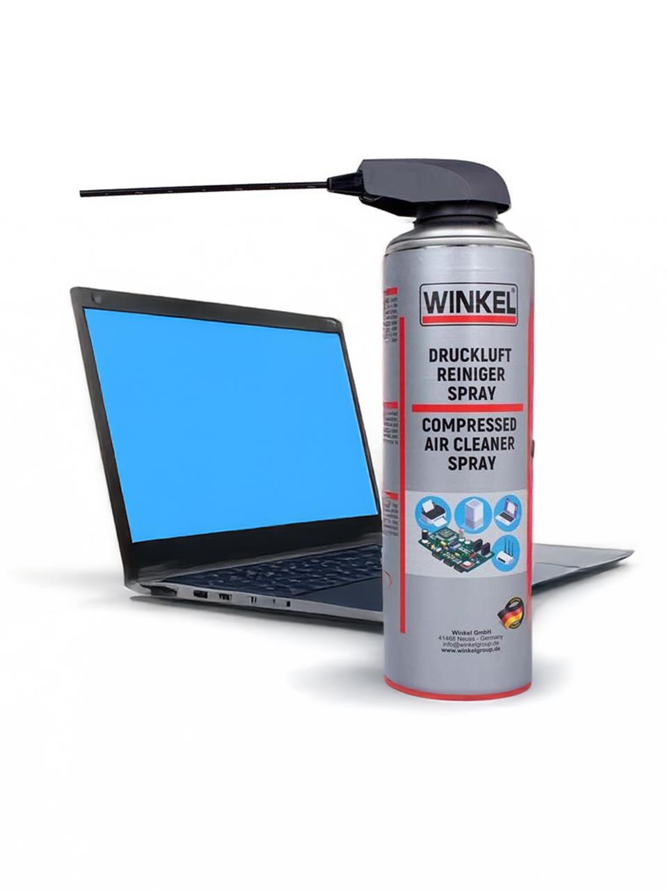 Winkel Basınçlı Hava Spreyi Bilgisayar Laptop Elektronik Toz Alıcı Sprey 500 ml