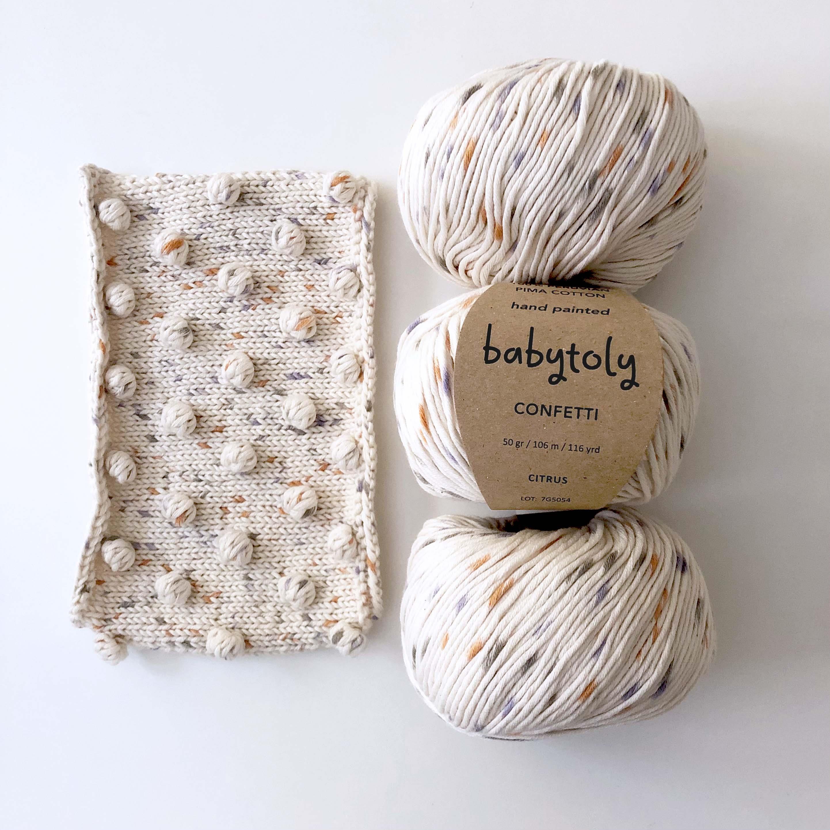 100% Peruvian Pima Cotton Yarn - CITRUS