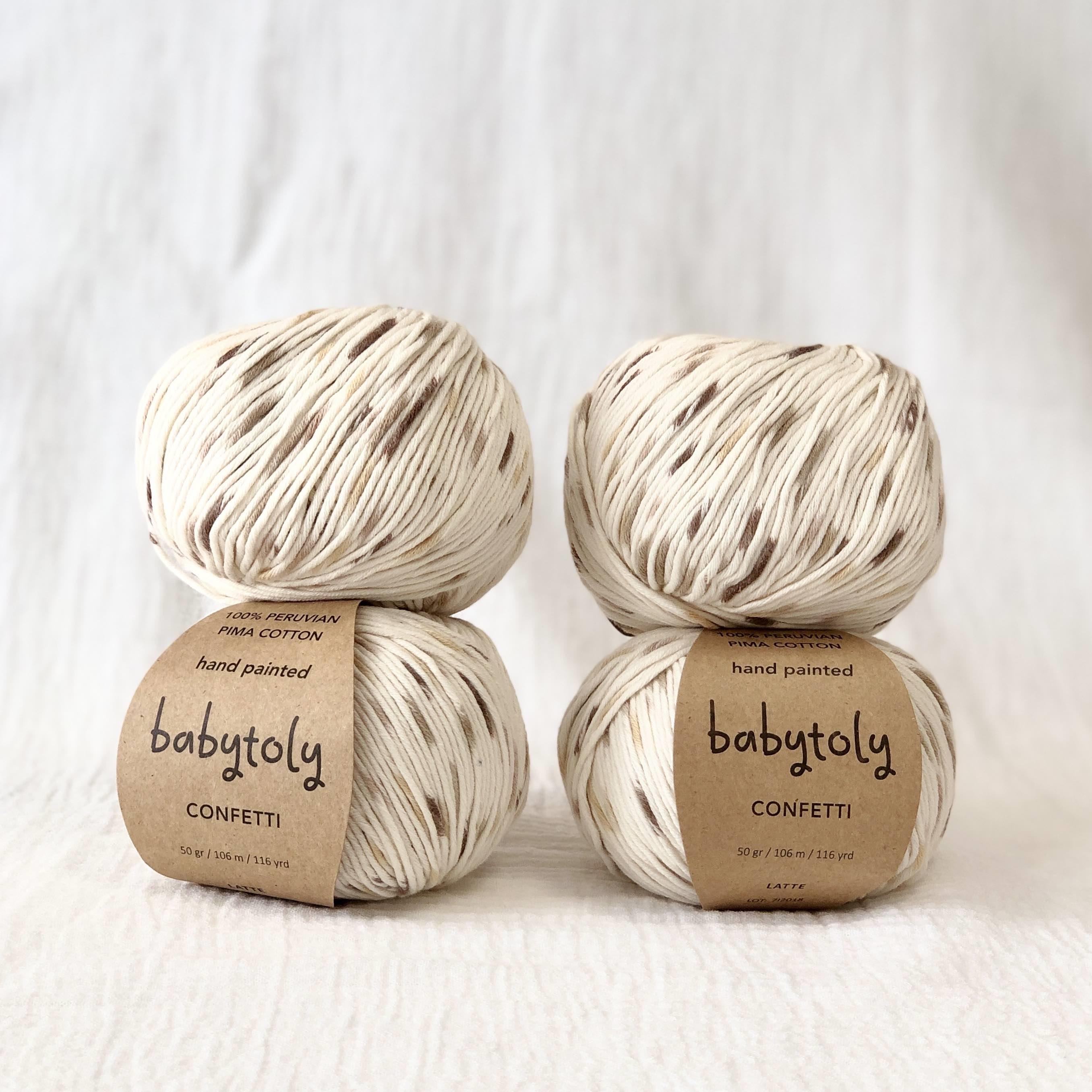 100% Peruvian Pima Cotton Yarn - LATTE