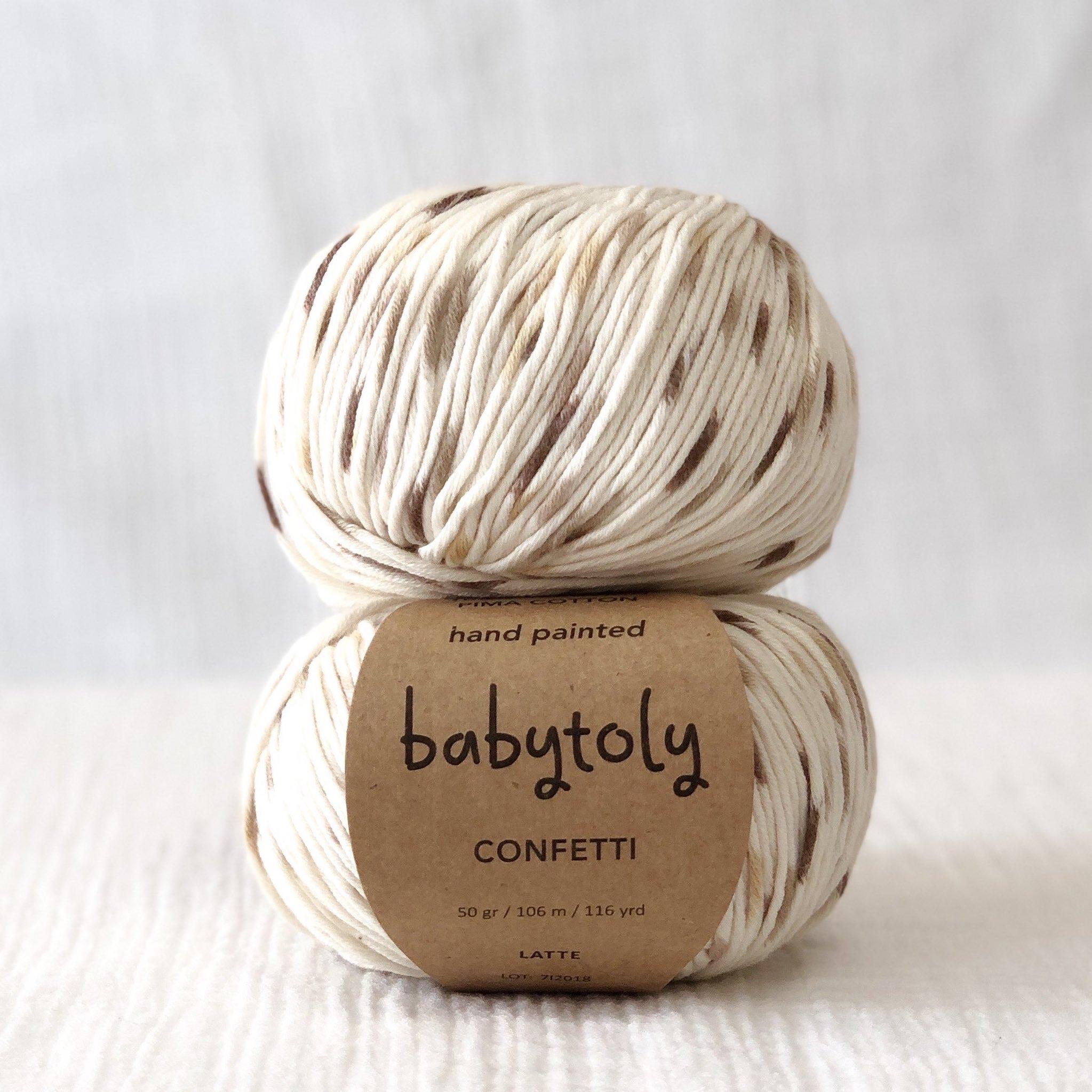 100% Peruvian Pima Cotton Yarn - LATTE