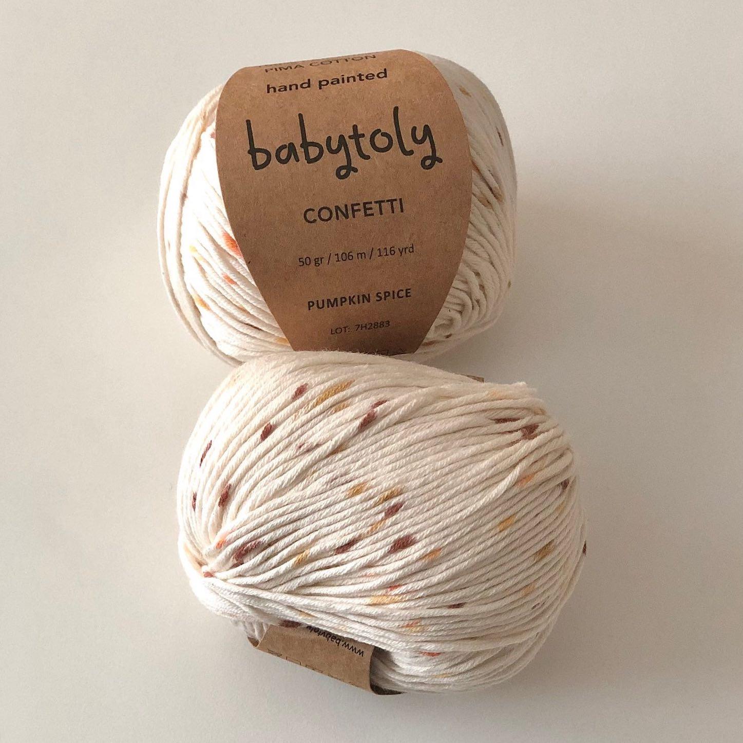 100% Peruvian Pima Cotton Yarn - PUMPKIN SPICE