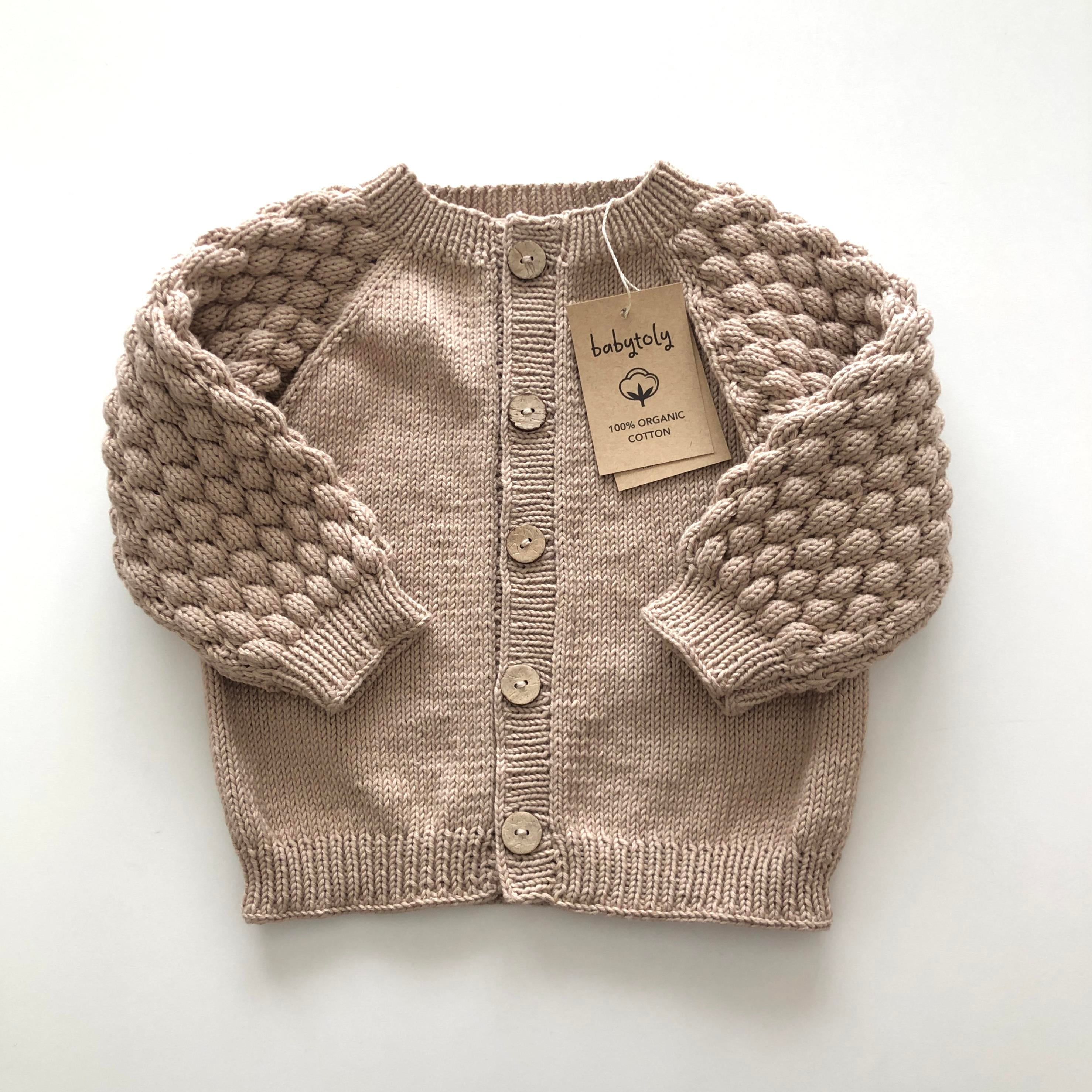 Adele Cardigan, Beige
