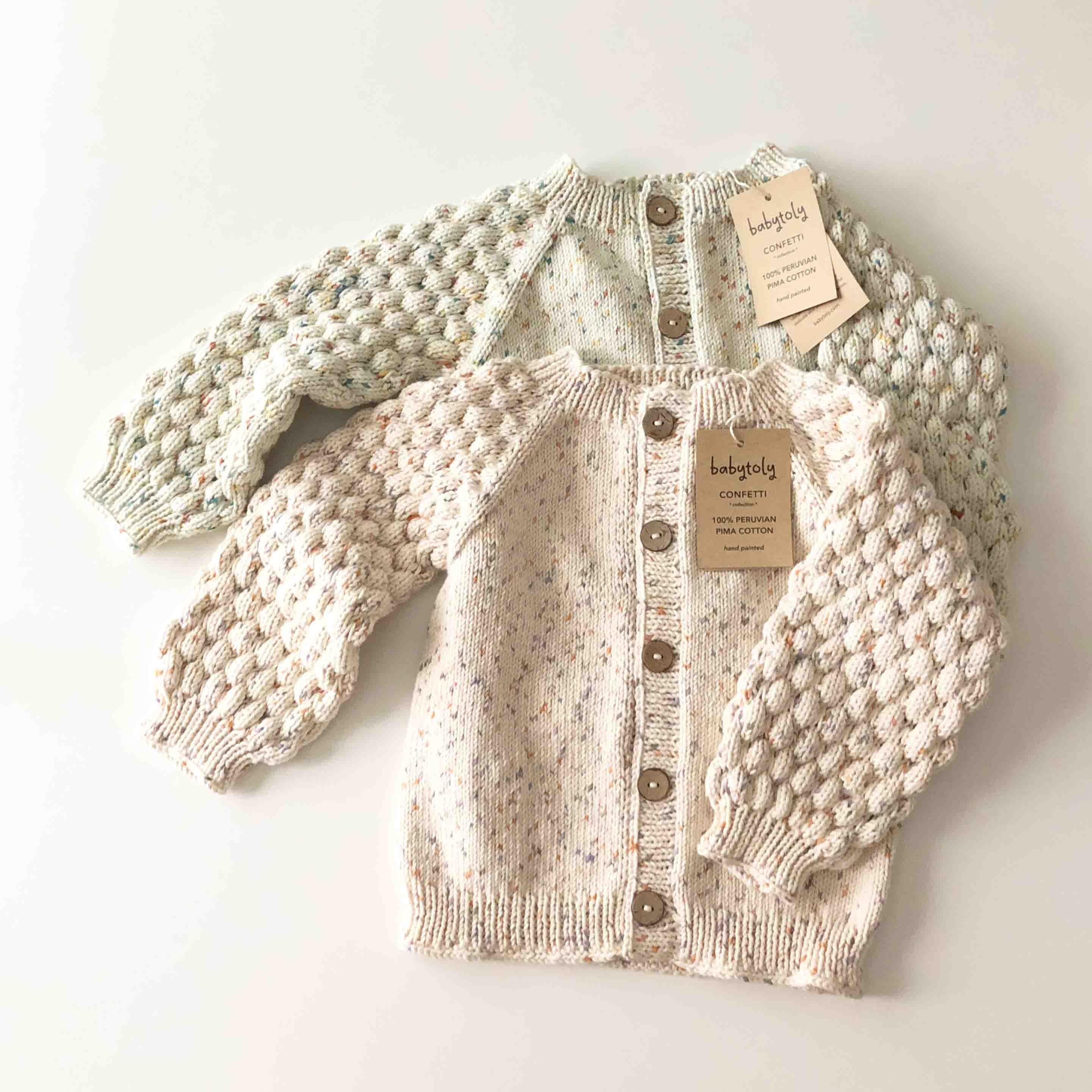 Adele Cardigan, Exclusive confetti - Citrus