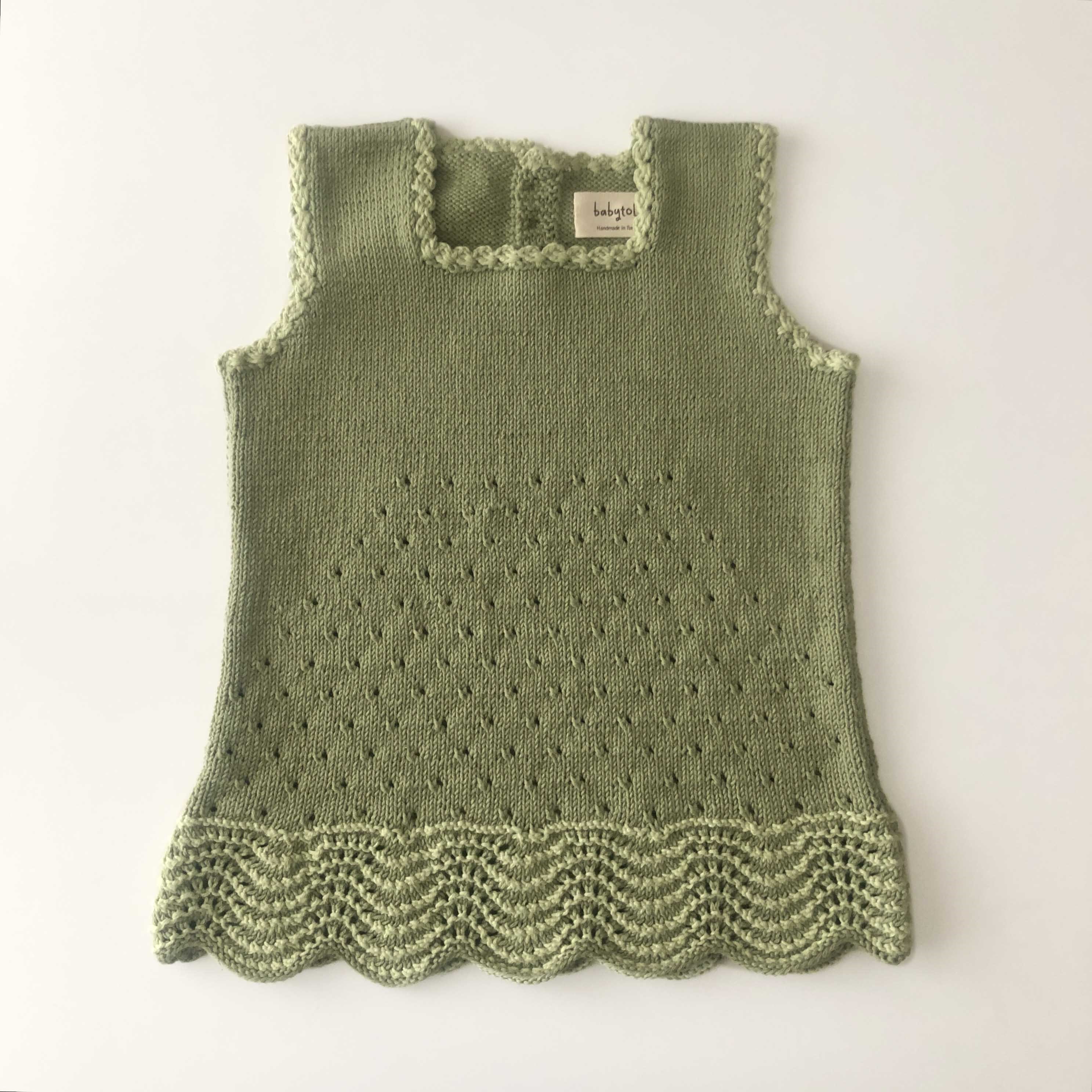 Artemis Dress / 2 Color, Matcha × Pistachio
