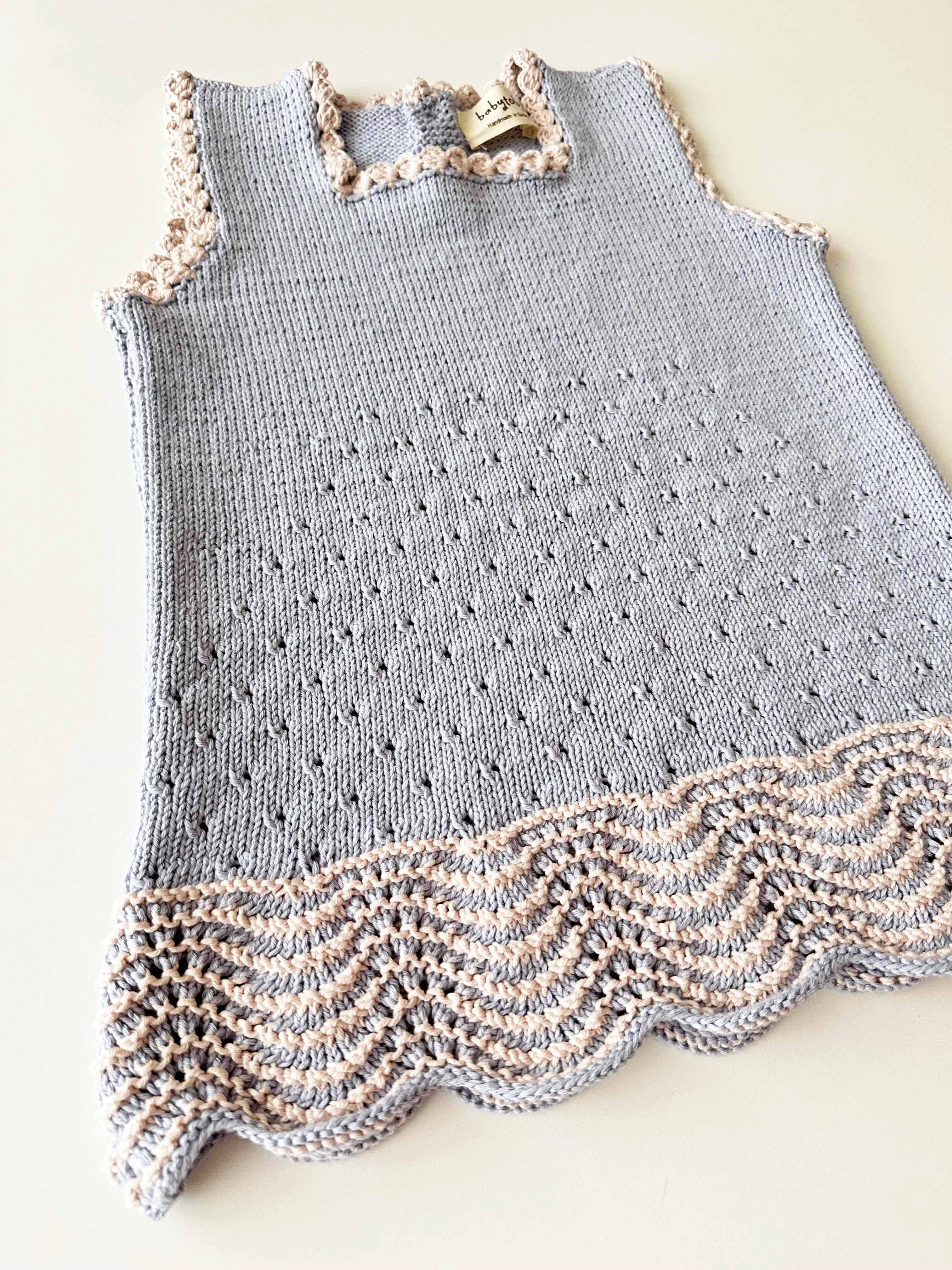 Artemis Dress / 2 Color, Periwinkle × Powder pink