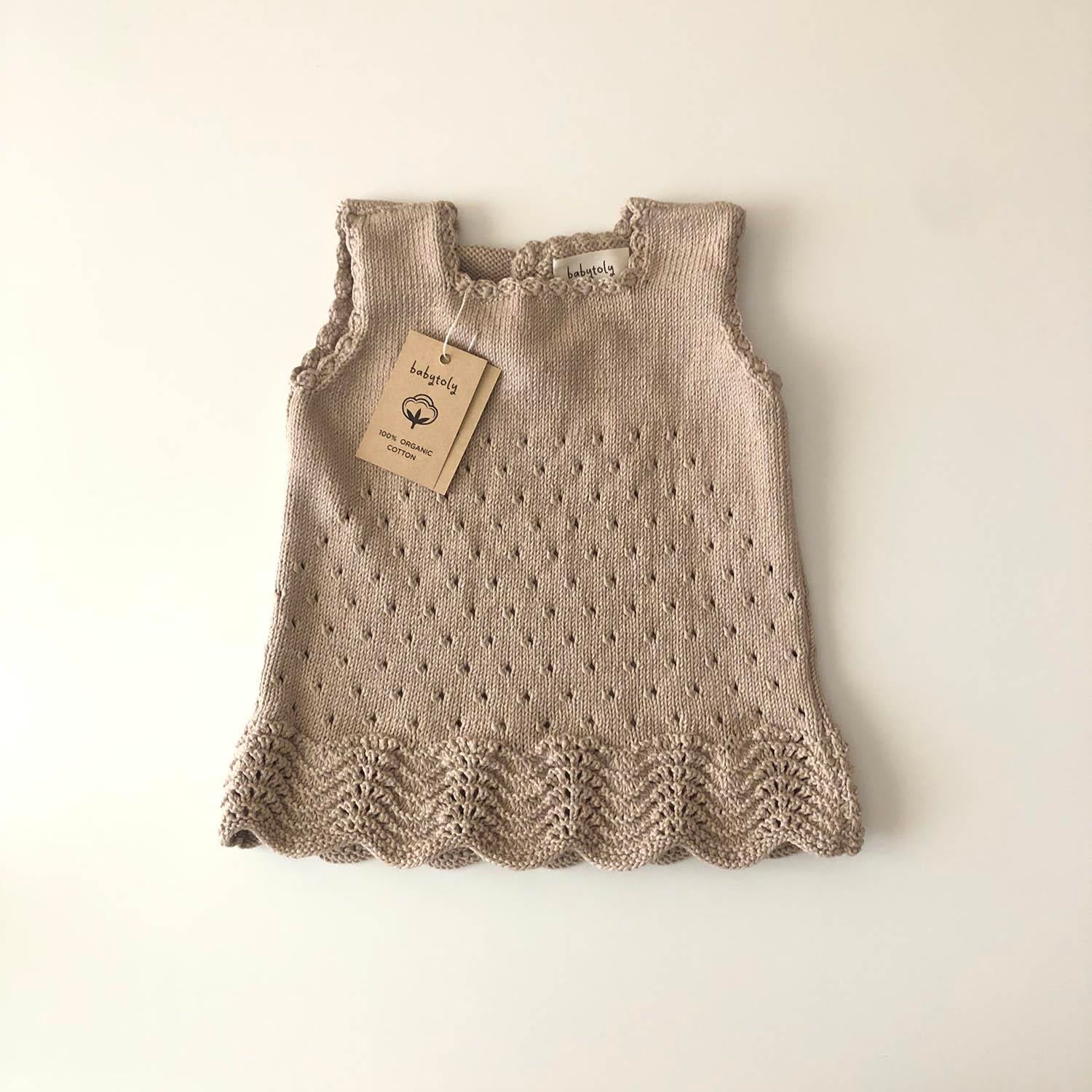 Artemis Dress, Beige