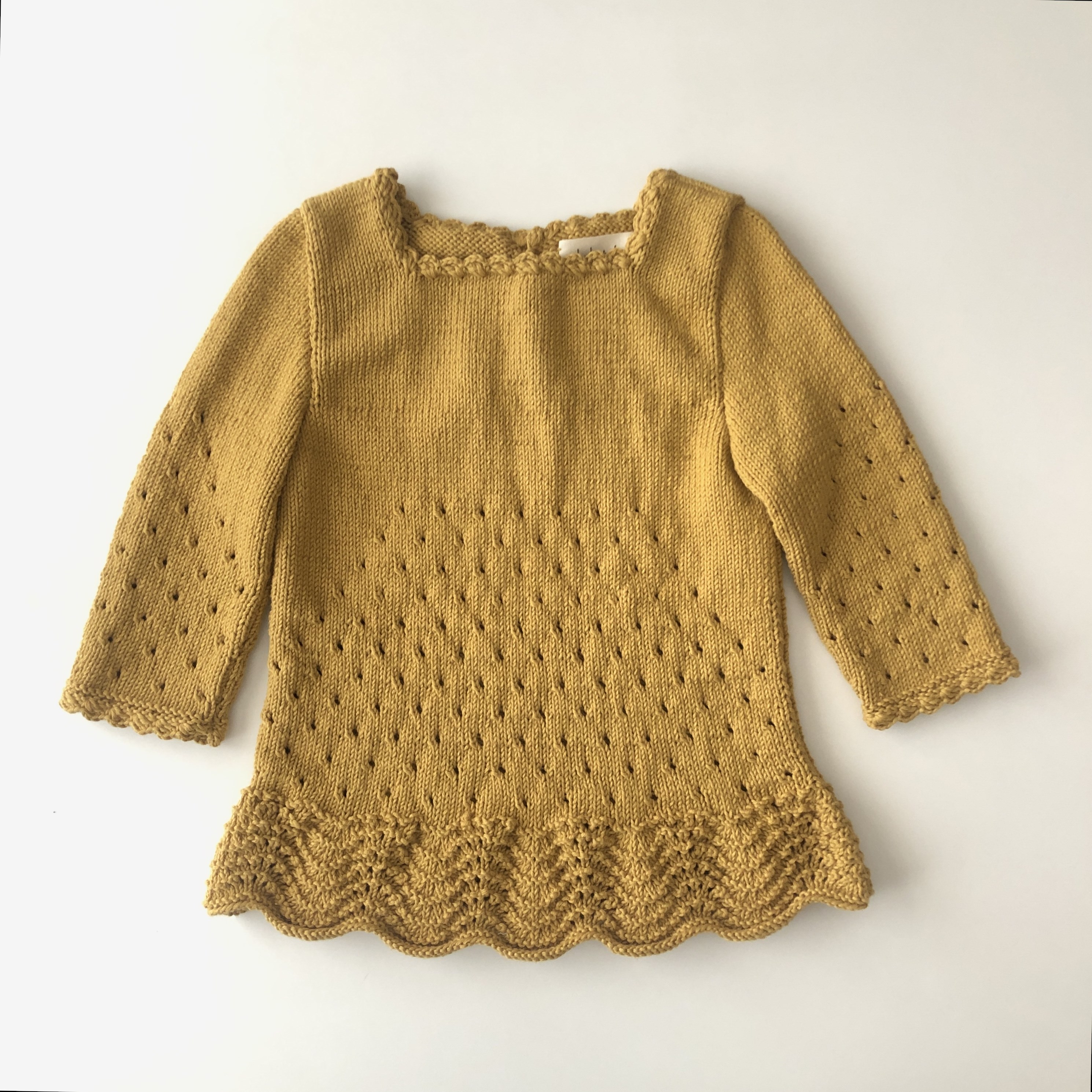 Artemis Dress Long Sleeve, Mustard
