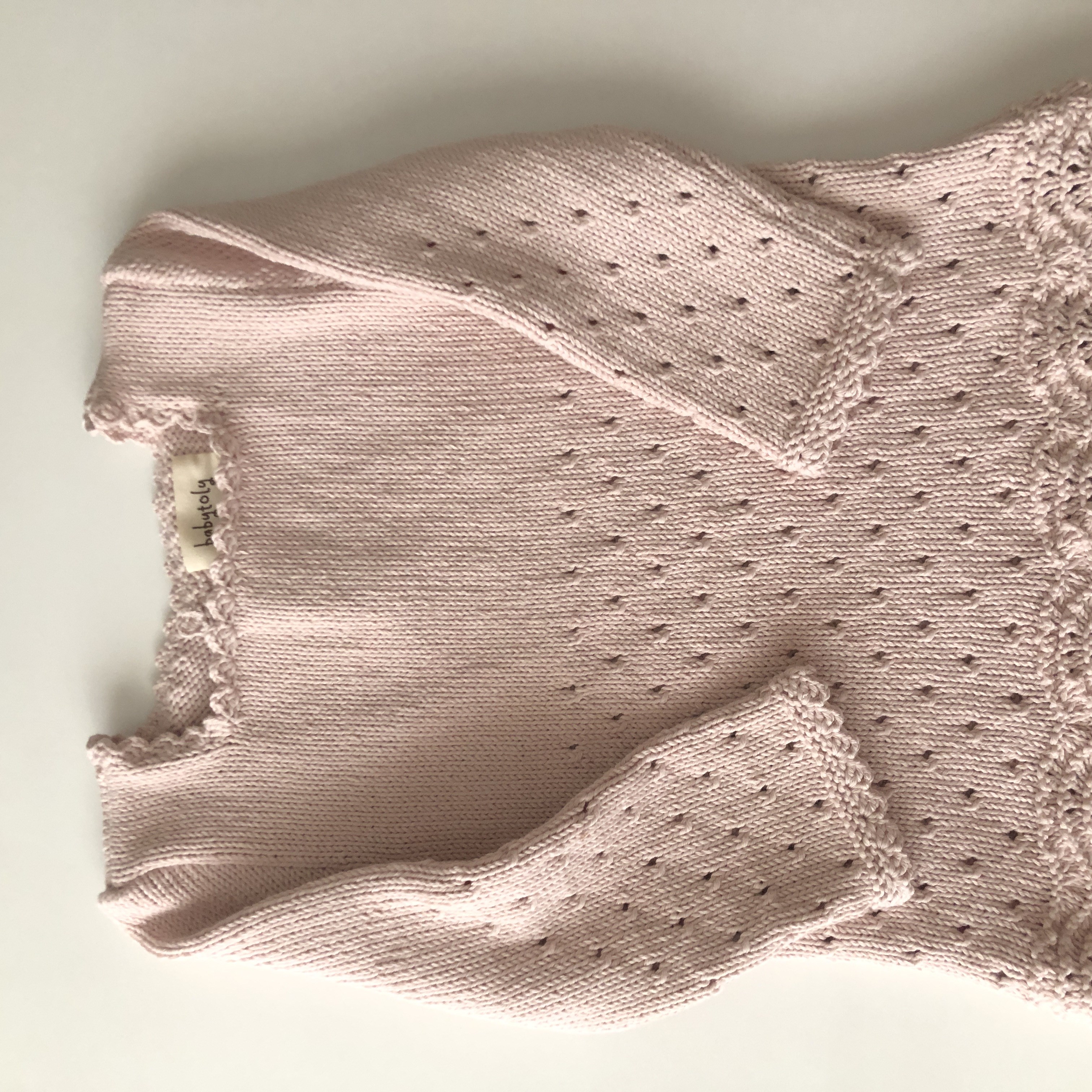 Artemis Dress Long Sleeve, Powder pink