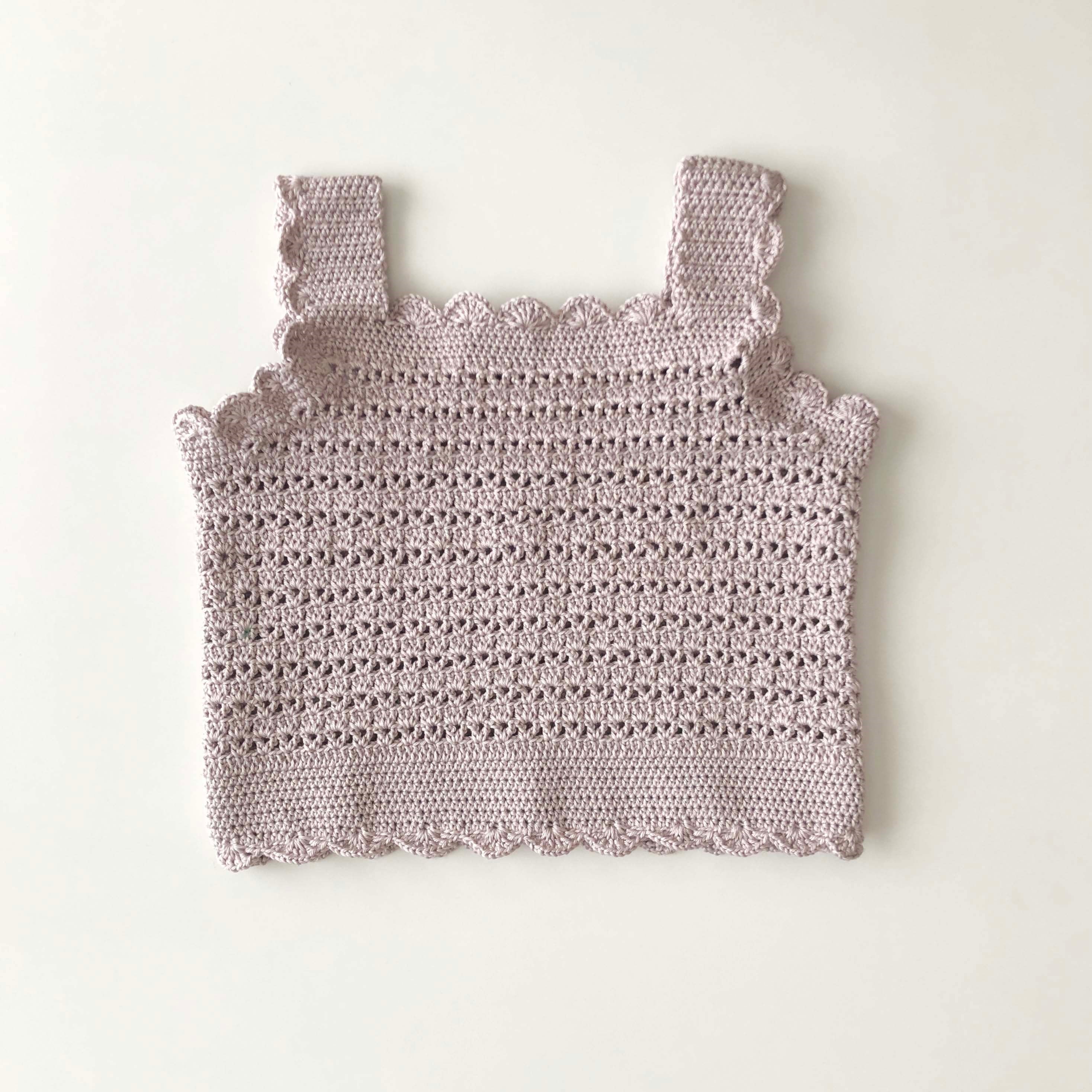 Aster Lace Top, Light Mauve